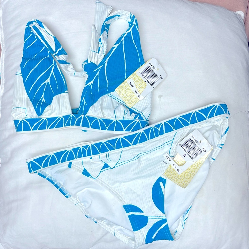 TRINA TURK TWO PIECE 6 BIKINI NEW